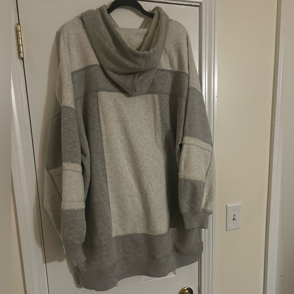 (NWOT) Free People Triple Threat Logo Hoodie - Picture 10 of 14